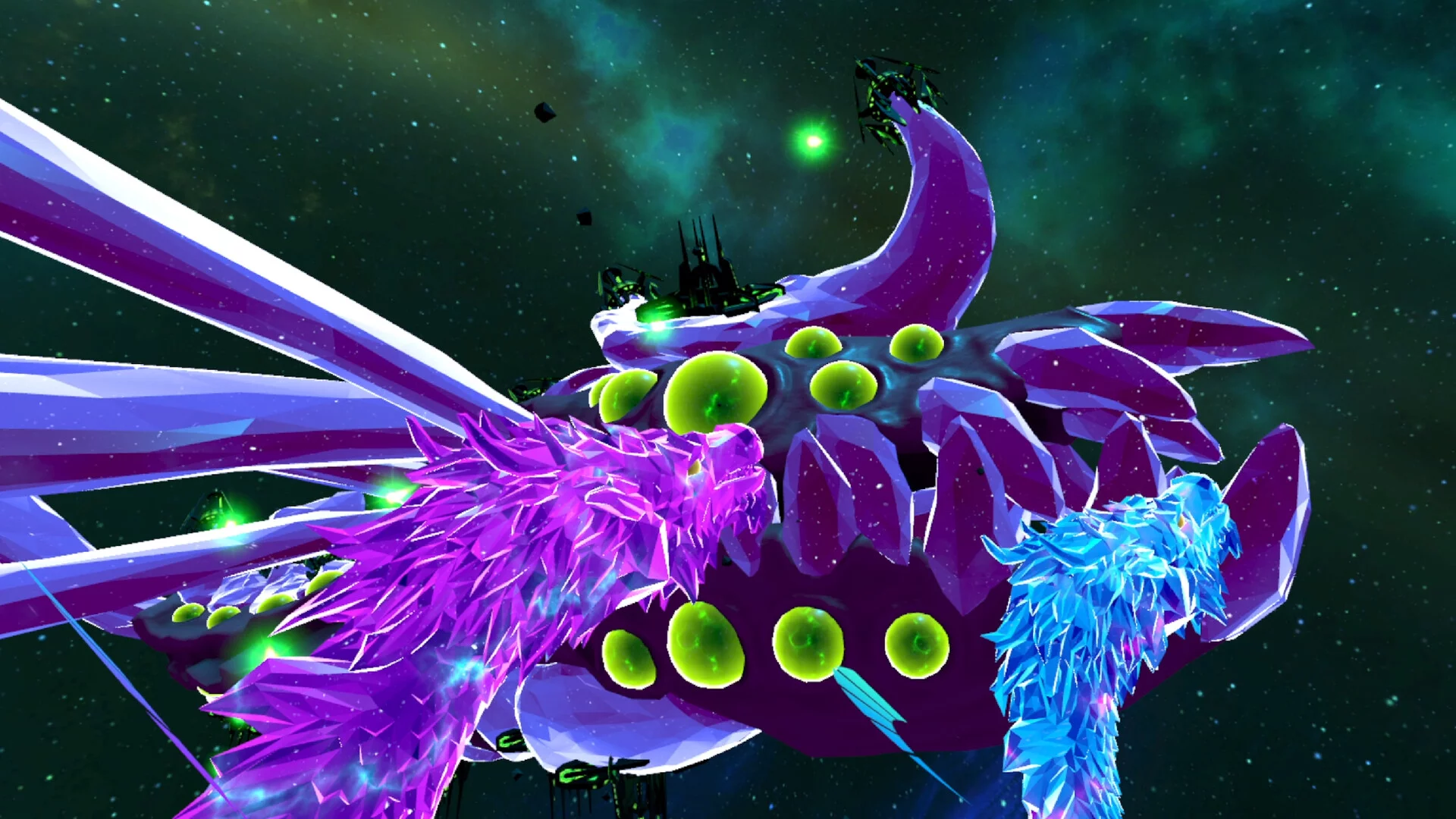 Изображение игры: Space Dragon