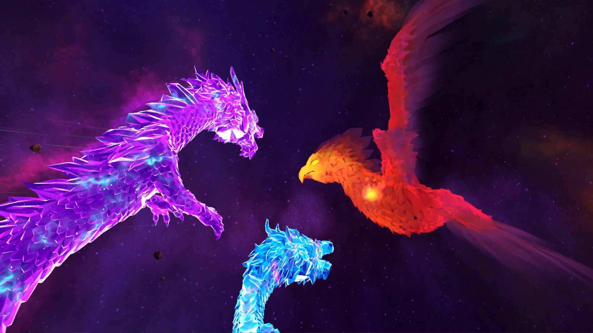 Изображение игры: Space Dragon