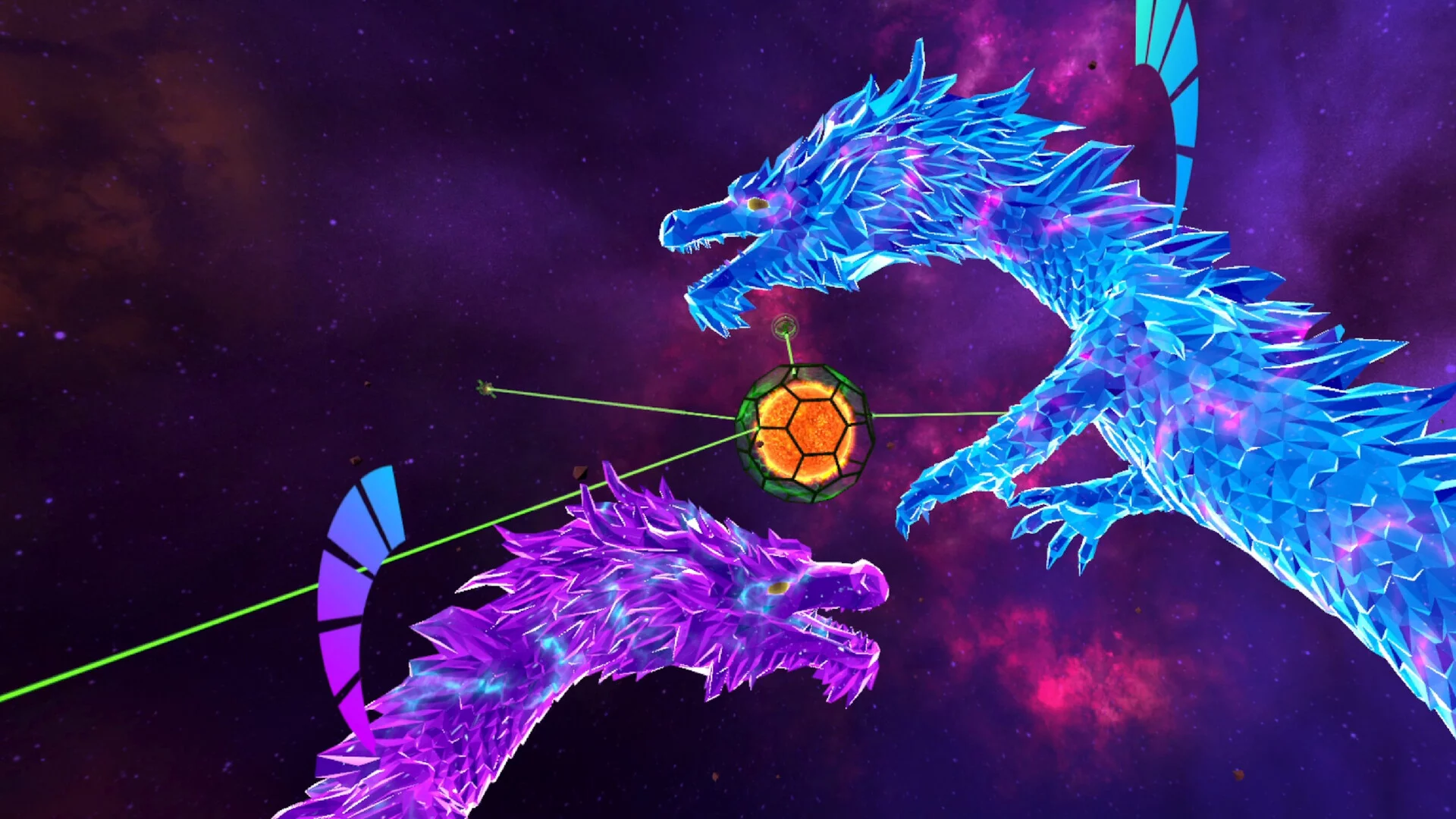 Изображение игры: Space Dragon
