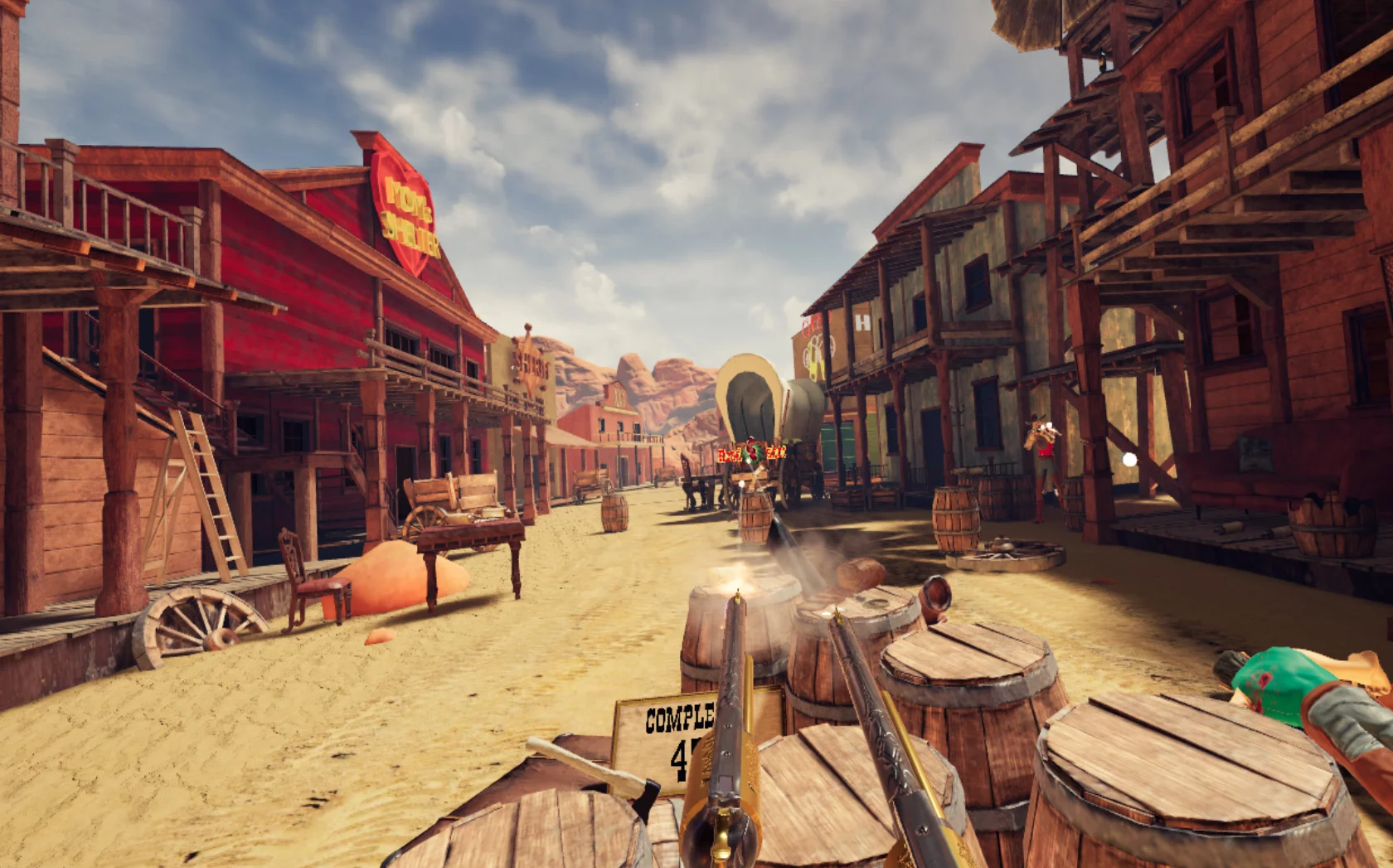 Изображение игры: Guns'n'Stories: Preface VR