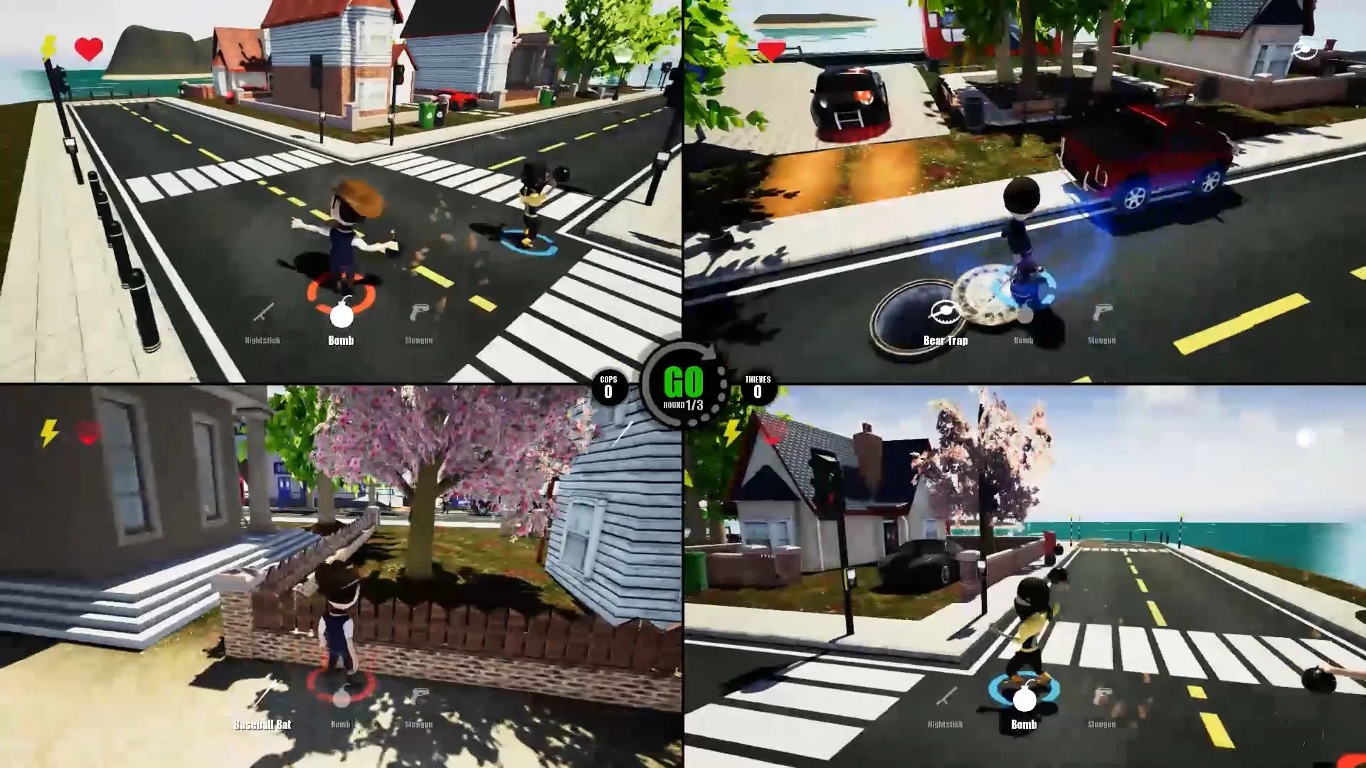 Изображение игры: Catch the Thief, If you can!