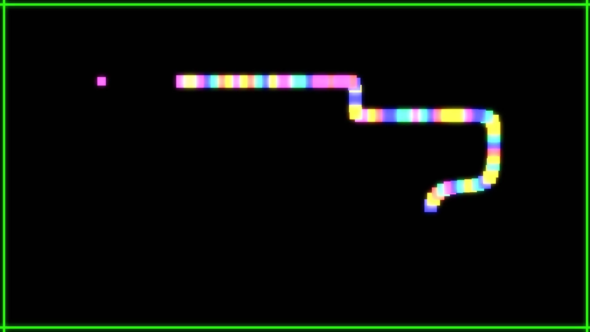 Изображение игры: Rainbow Snake