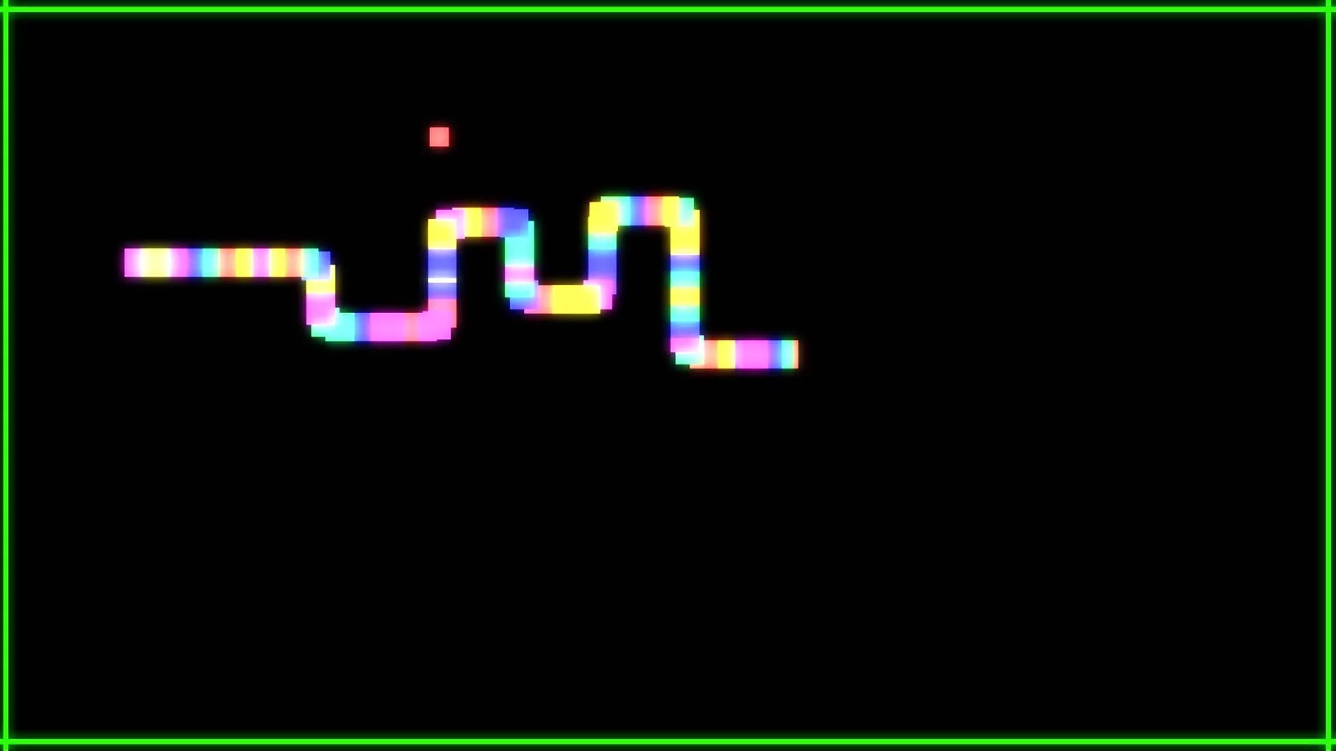 Изображение игры: Rainbow Snake
