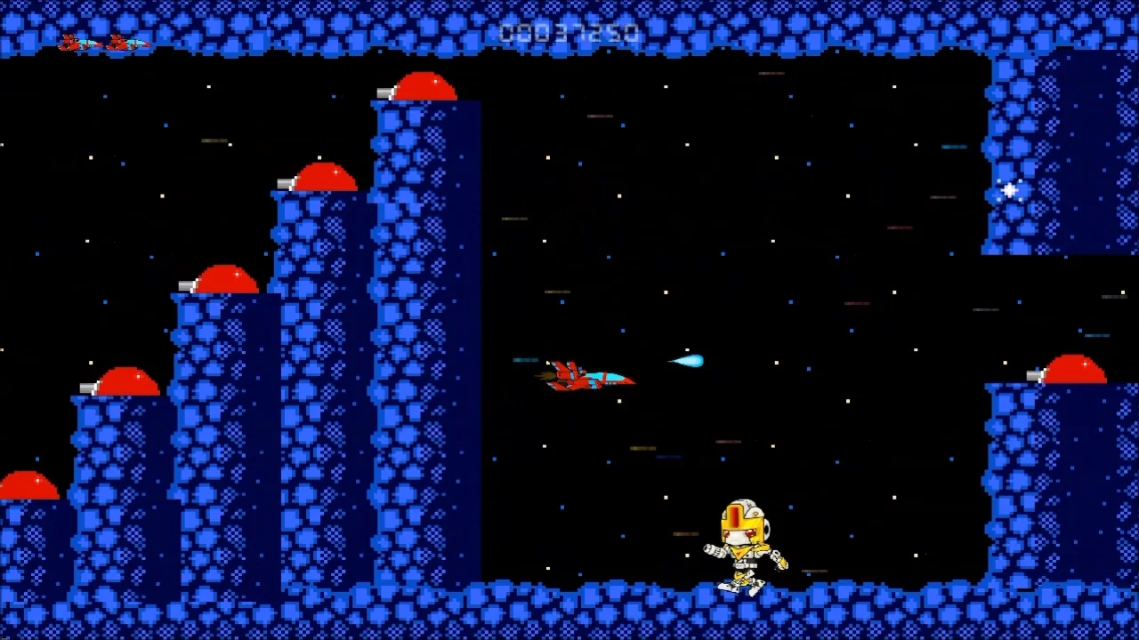 Изображение игры: Super Arcade Boy in Defender of Planet Earth