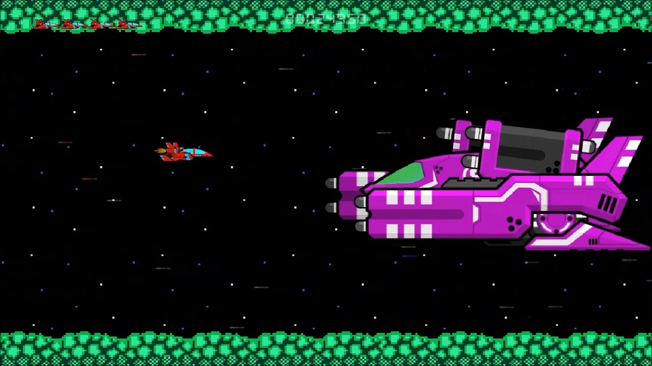 Изображение игры: Super Arcade Boy in Defender of Planet Earth