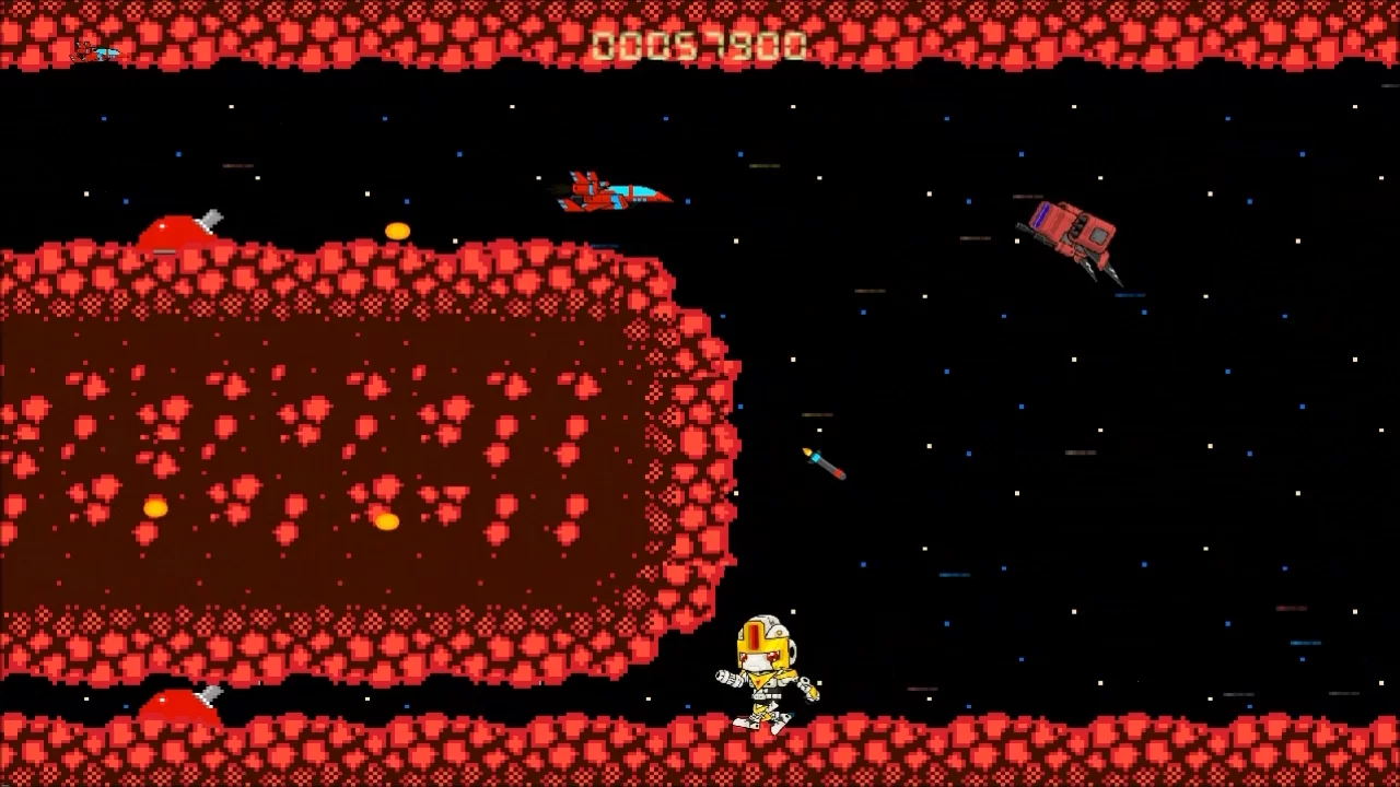Изображение игры: Super Arcade Boy in Defender of Planet Earth