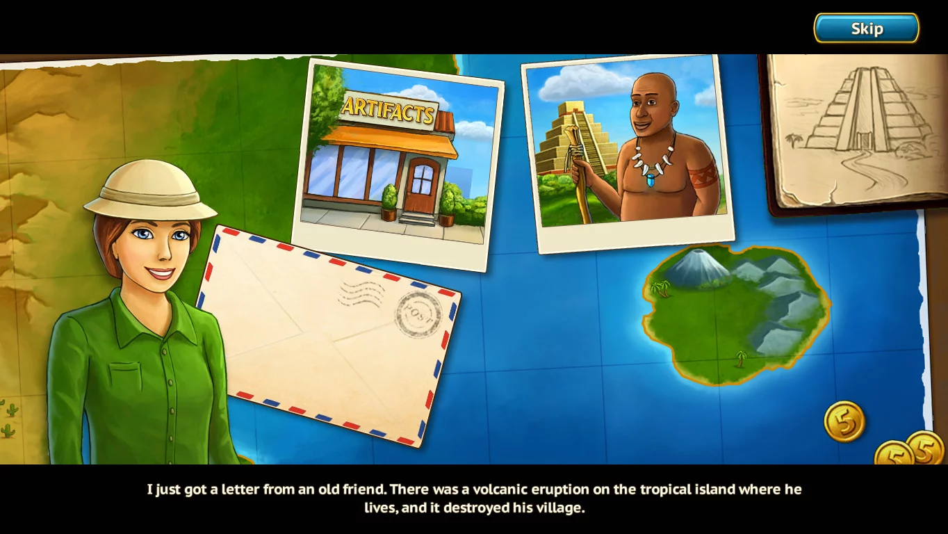 Изображение игры: Artifact Quest 2 - три в ряд