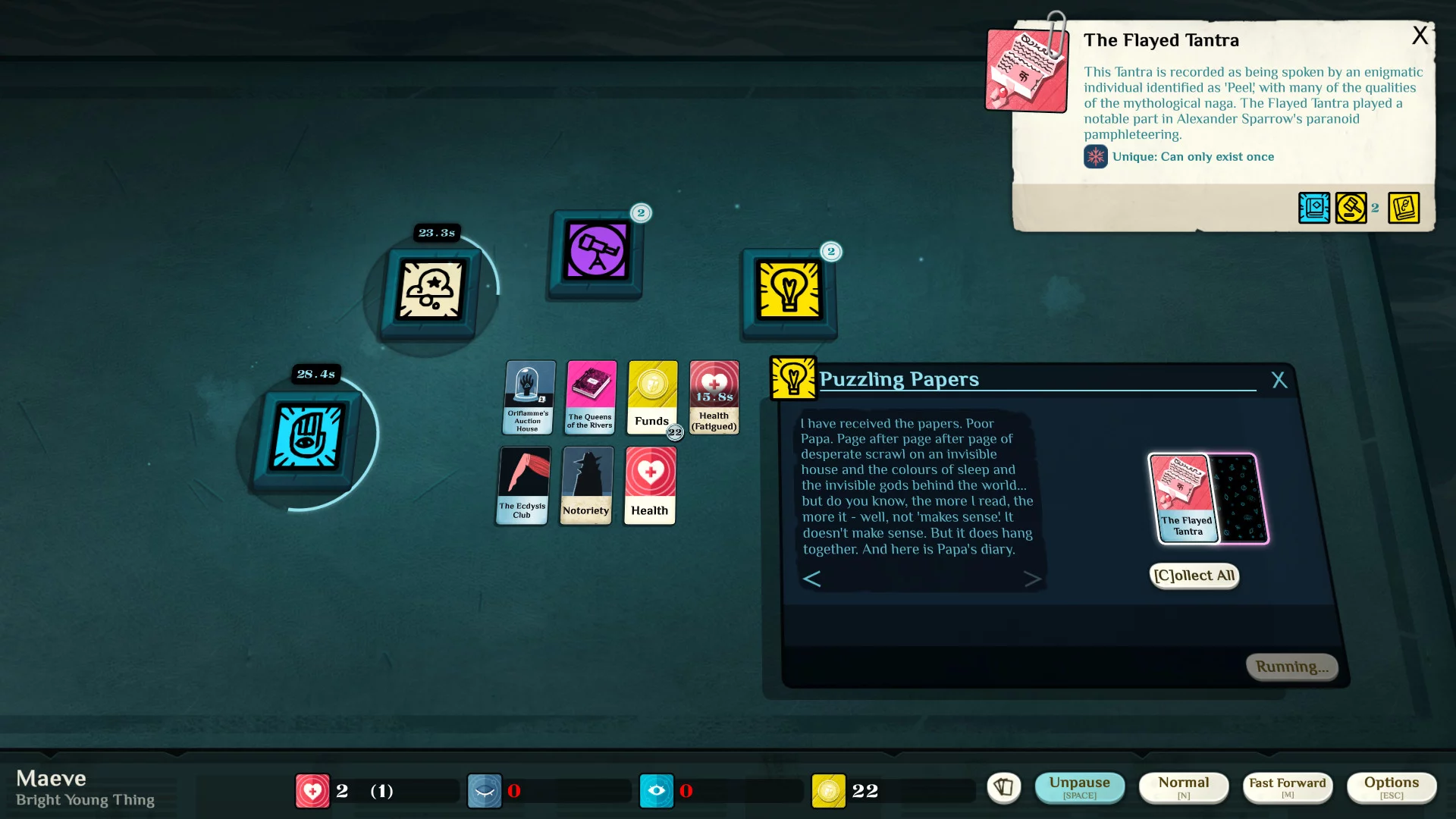 Изображение игры: Cultist Simulator