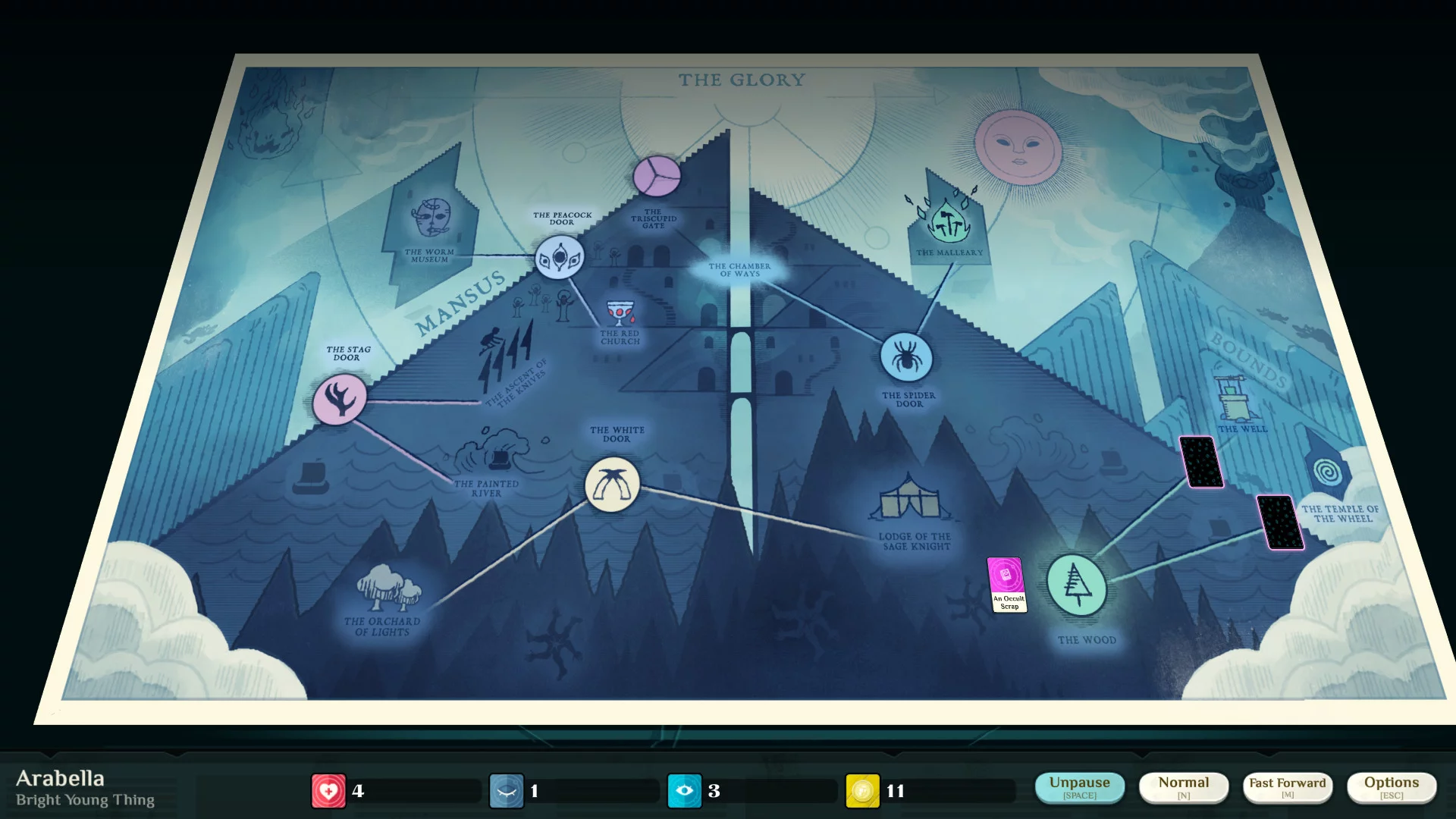 Изображение игры: Cultist Simulator