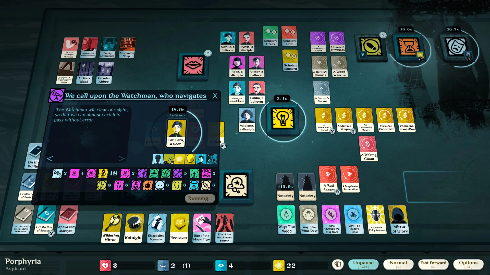 Изображение игры: Cultist Simulator