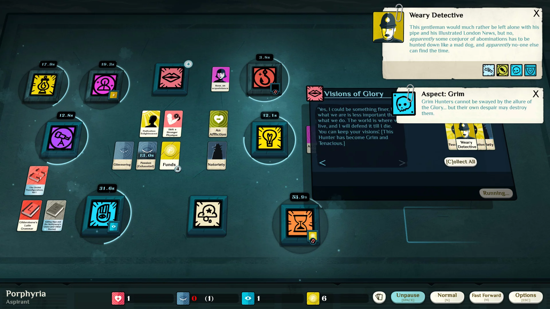Изображение игры: Cultist Simulator