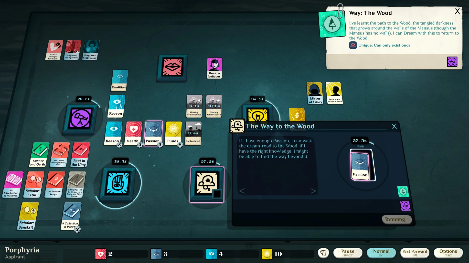 Изображение игры: Cultist Simulator