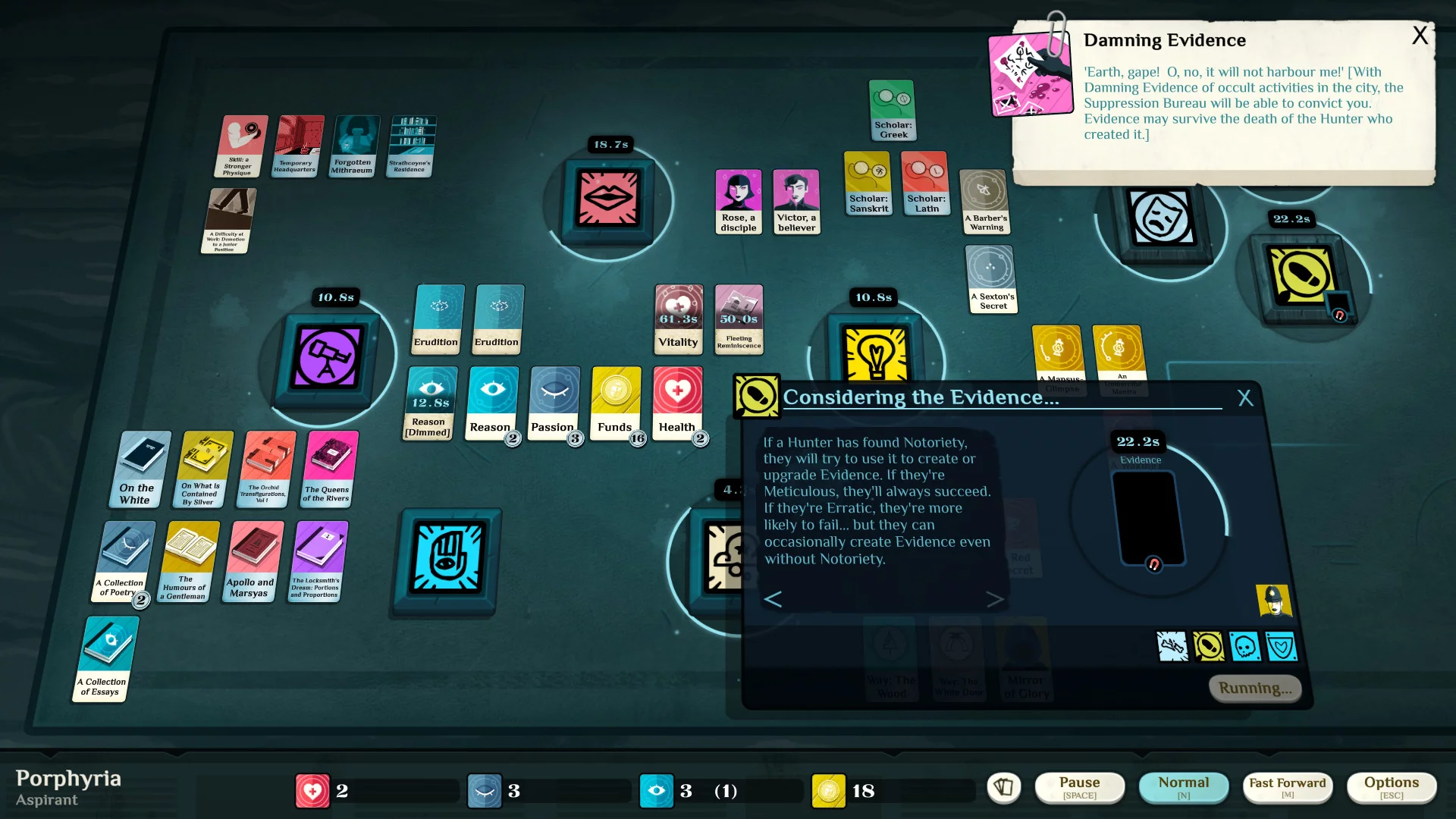 Изображение игры: Cultist Simulator