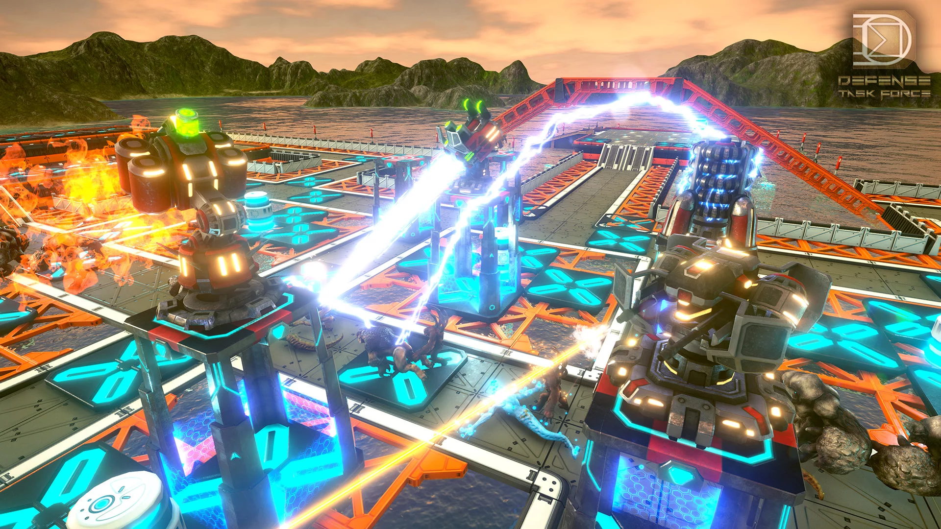 Изображение игры: Defense Task Force - Sci Fi Tower Defense