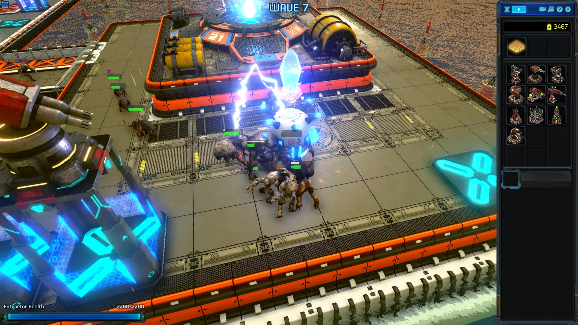 Изображение игры: Defense Task Force - Sci Fi Tower Defense