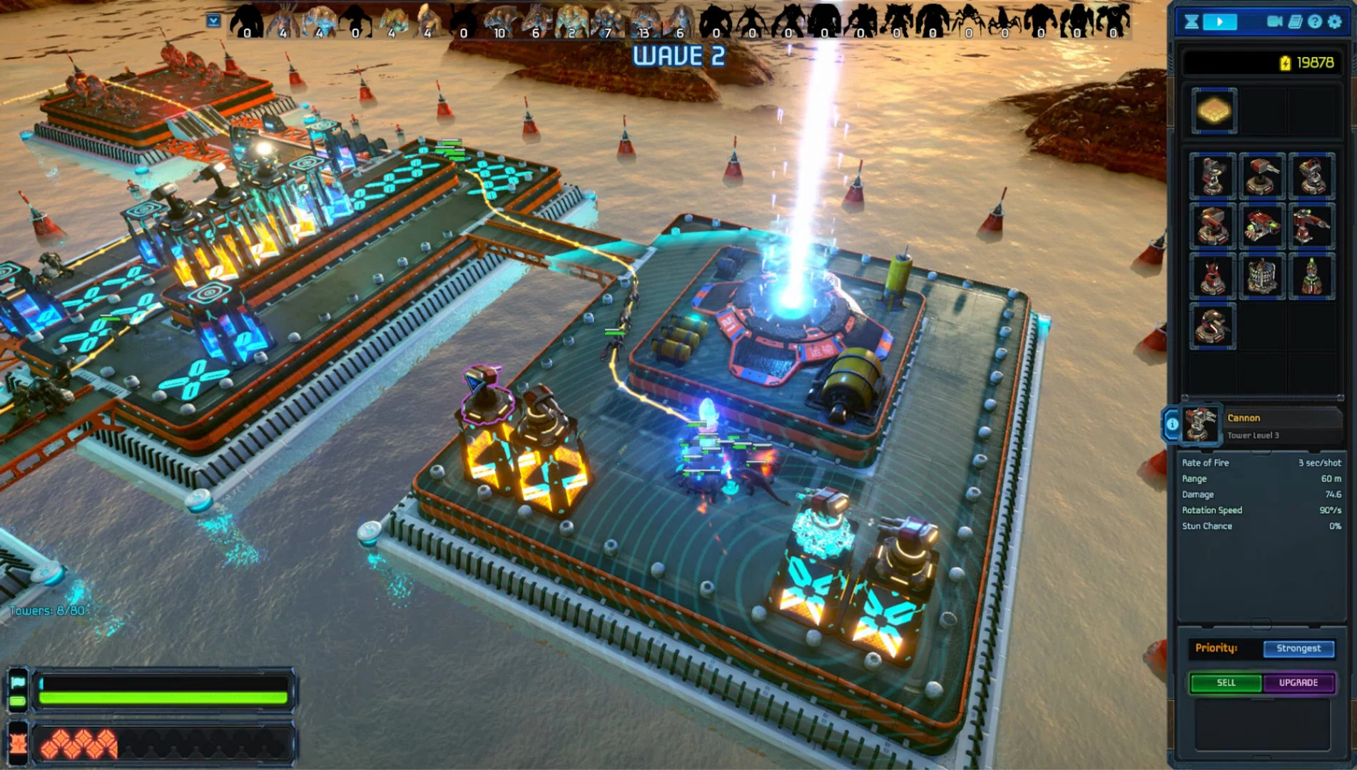Изображение игры: Defense Task Force - Sci Fi Tower Defense