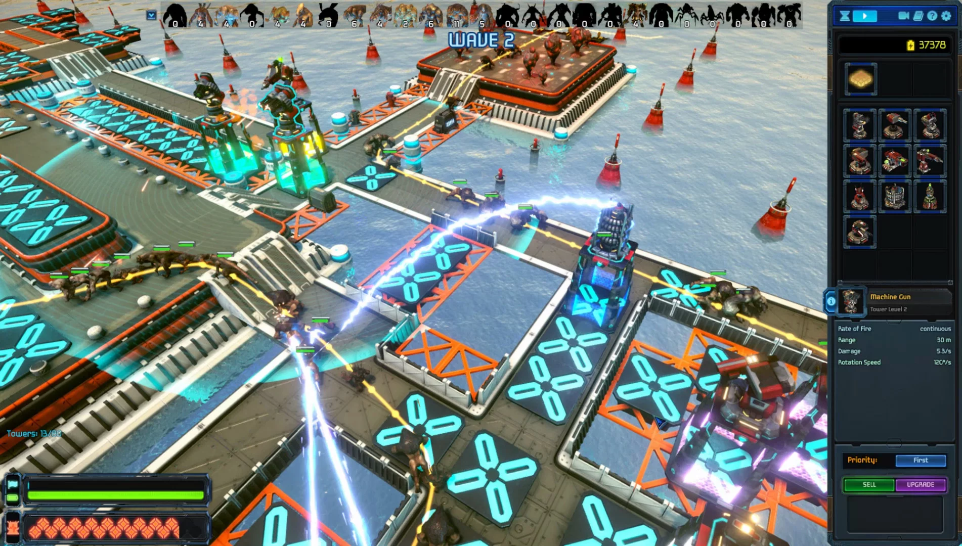 Изображение игры: Defense Task Force - Sci Fi Tower Defense