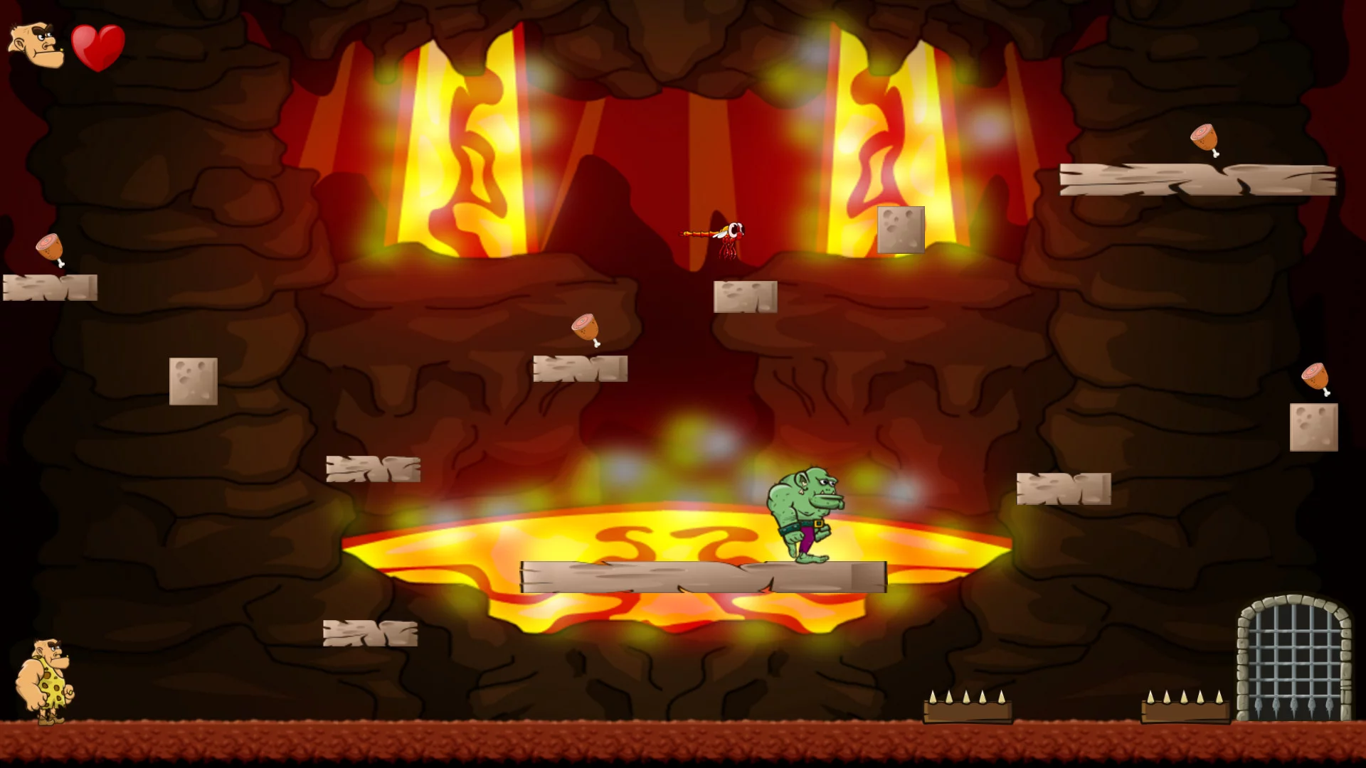Изображение игры: Caveman Alive