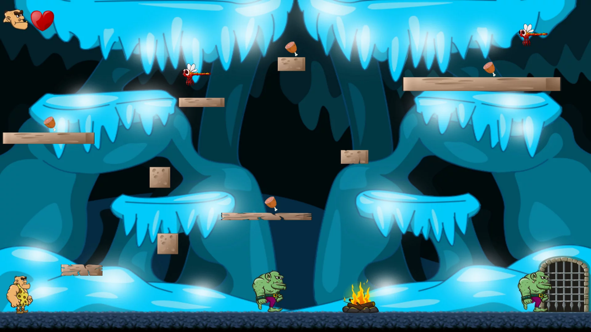 Изображение игры: Caveman Alive