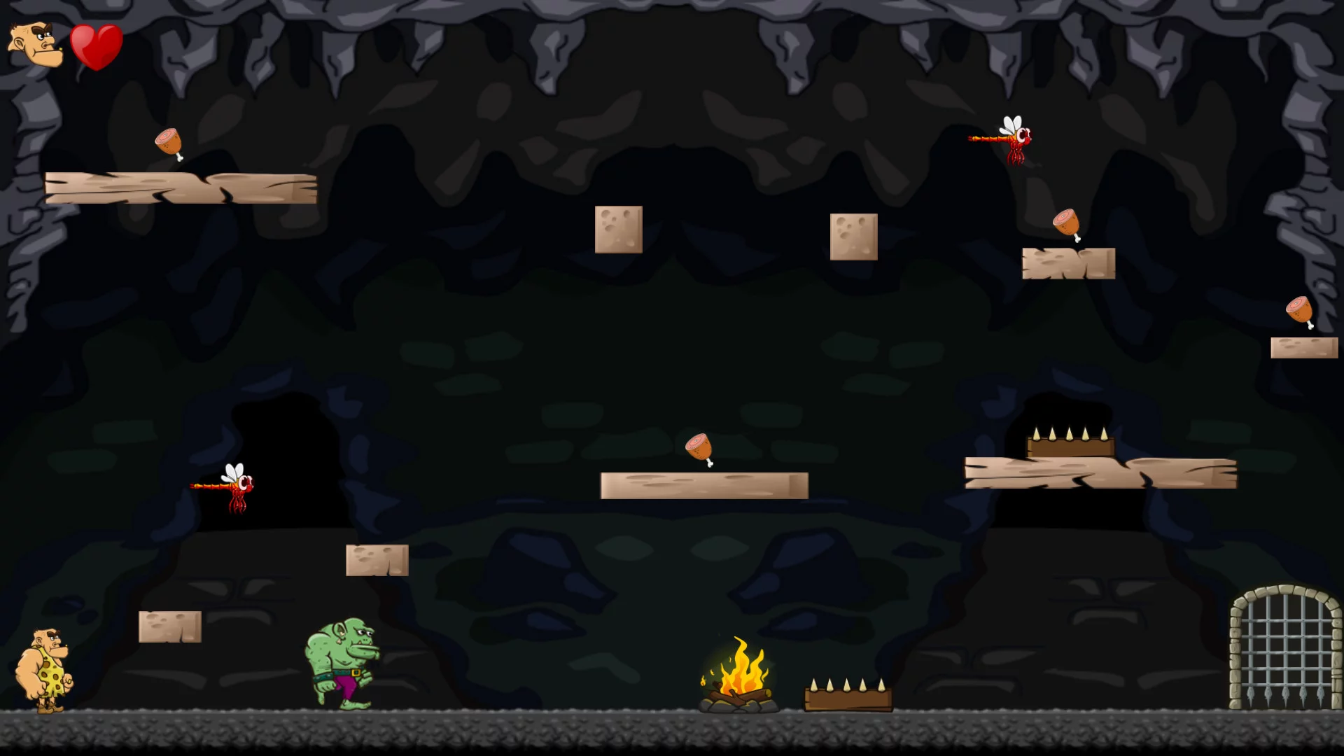 Изображение игры: Caveman Alive
