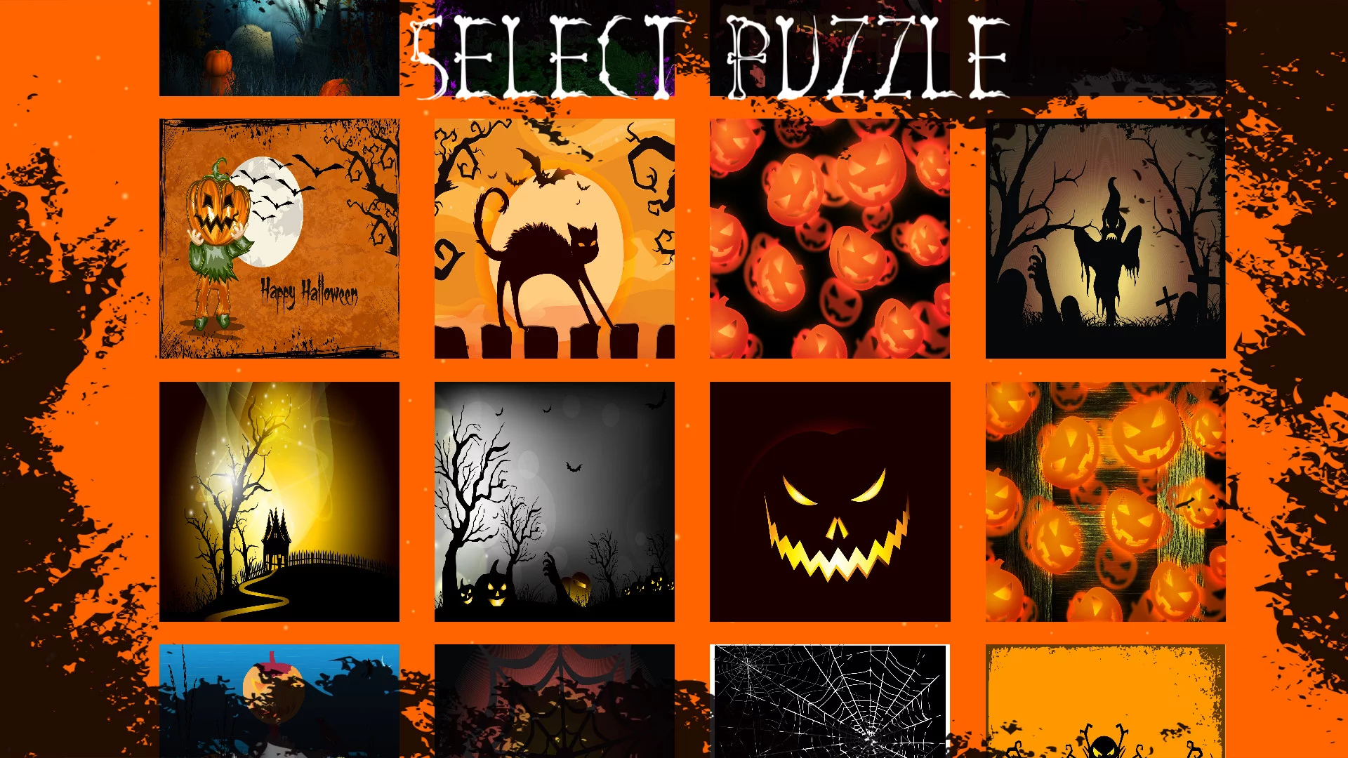 Изображение игры: Halloween: Jigsaw Puzzles