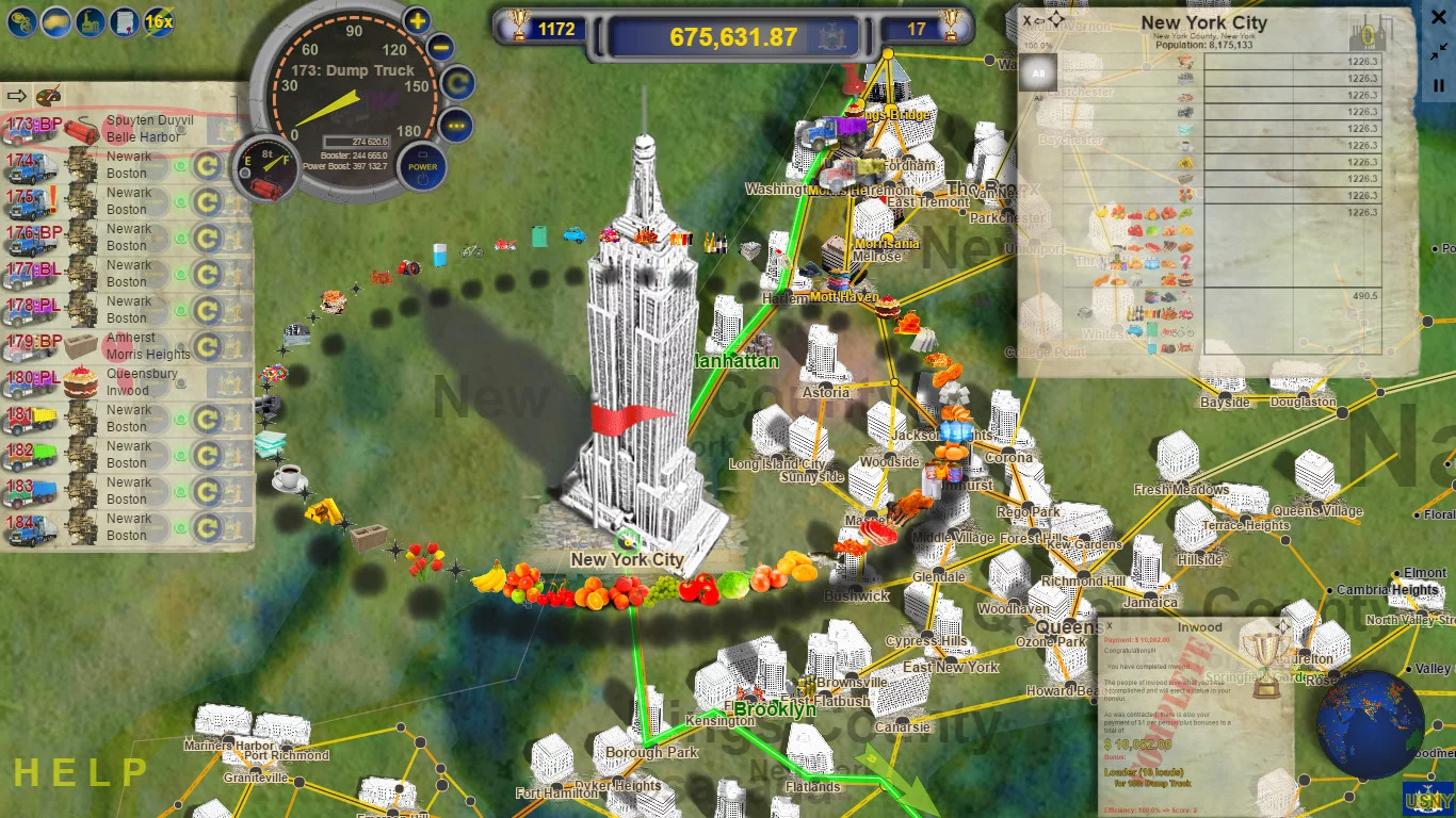 Изображение игры: LOGistICAL: USA - New York