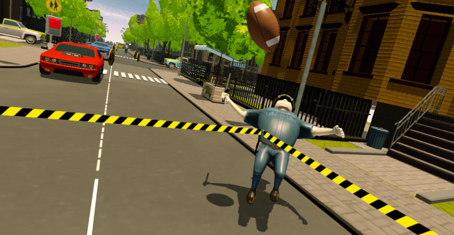 Изображение игры: Hot Runback - VR Runner