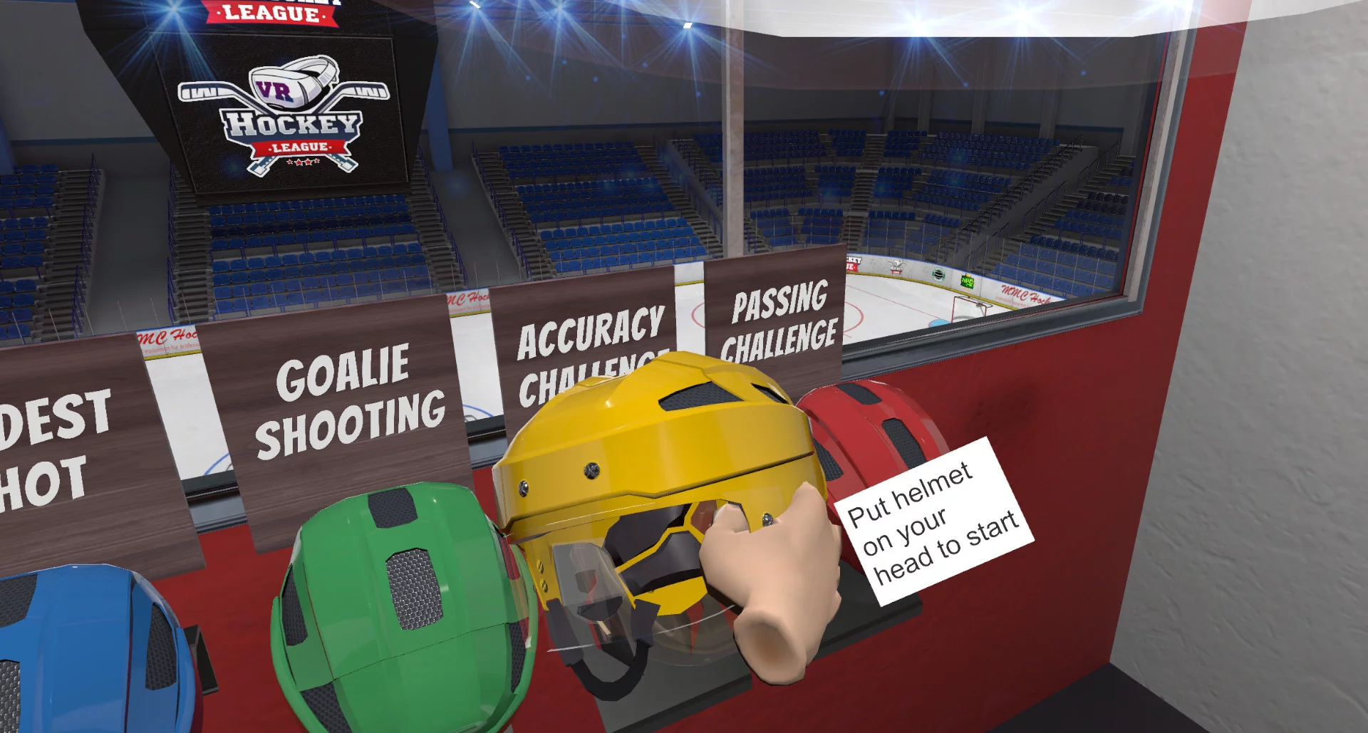 Изображение игры: VR Hockey League