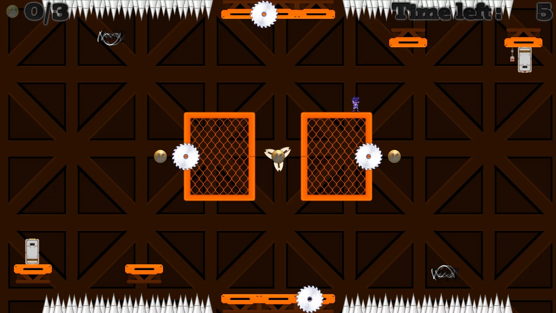 Изображение игры: Bitcoin Collector: Spinners Attack