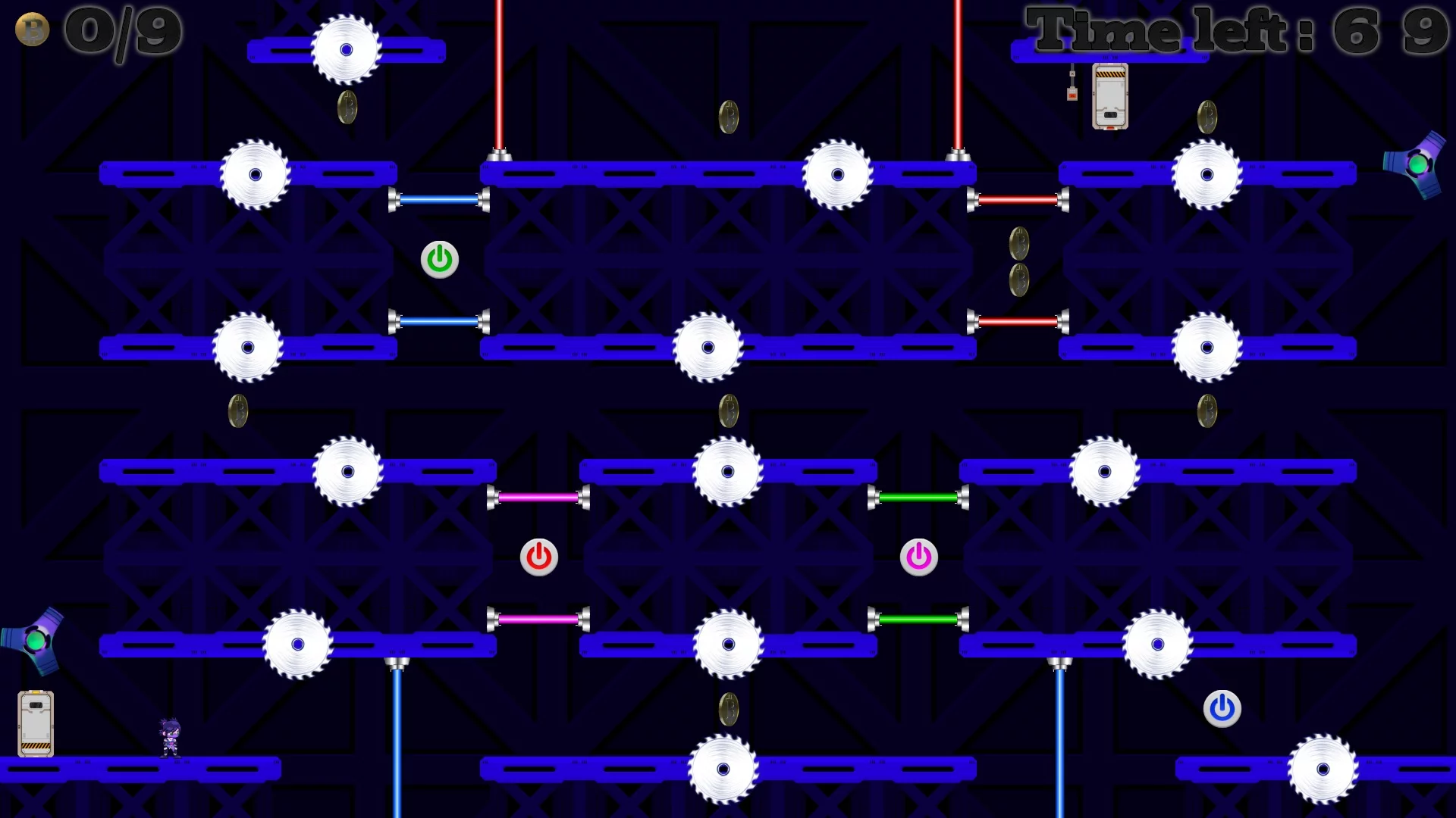 Изображение игры: Bitcoin Collector: Spinners Attack
