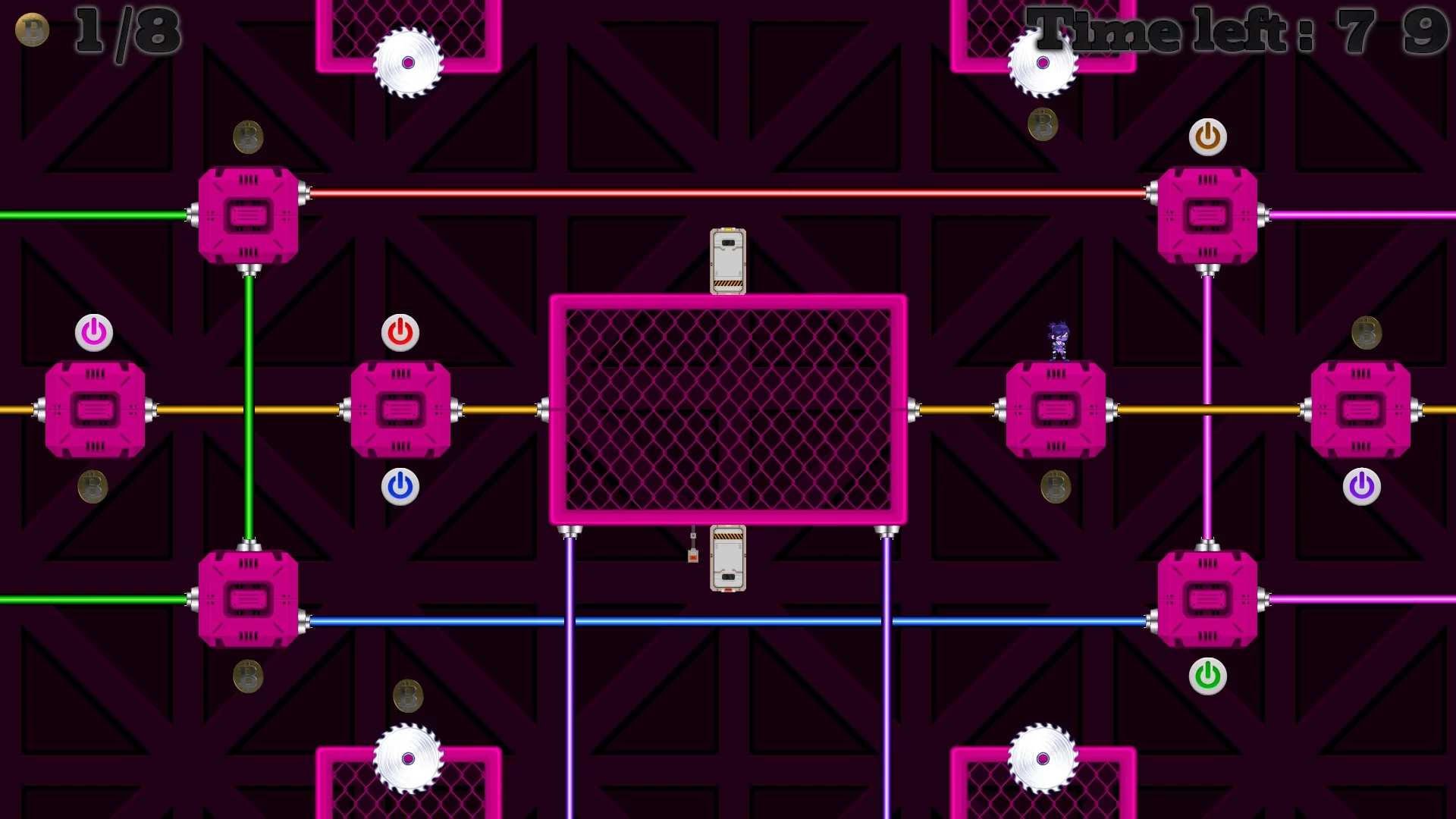 Изображение игры: Bitcoin Collector: Spinners Attack