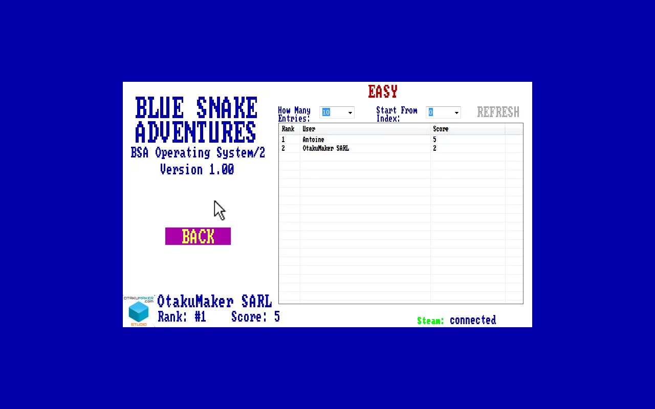Изображение игры: Blue Snake Adventures