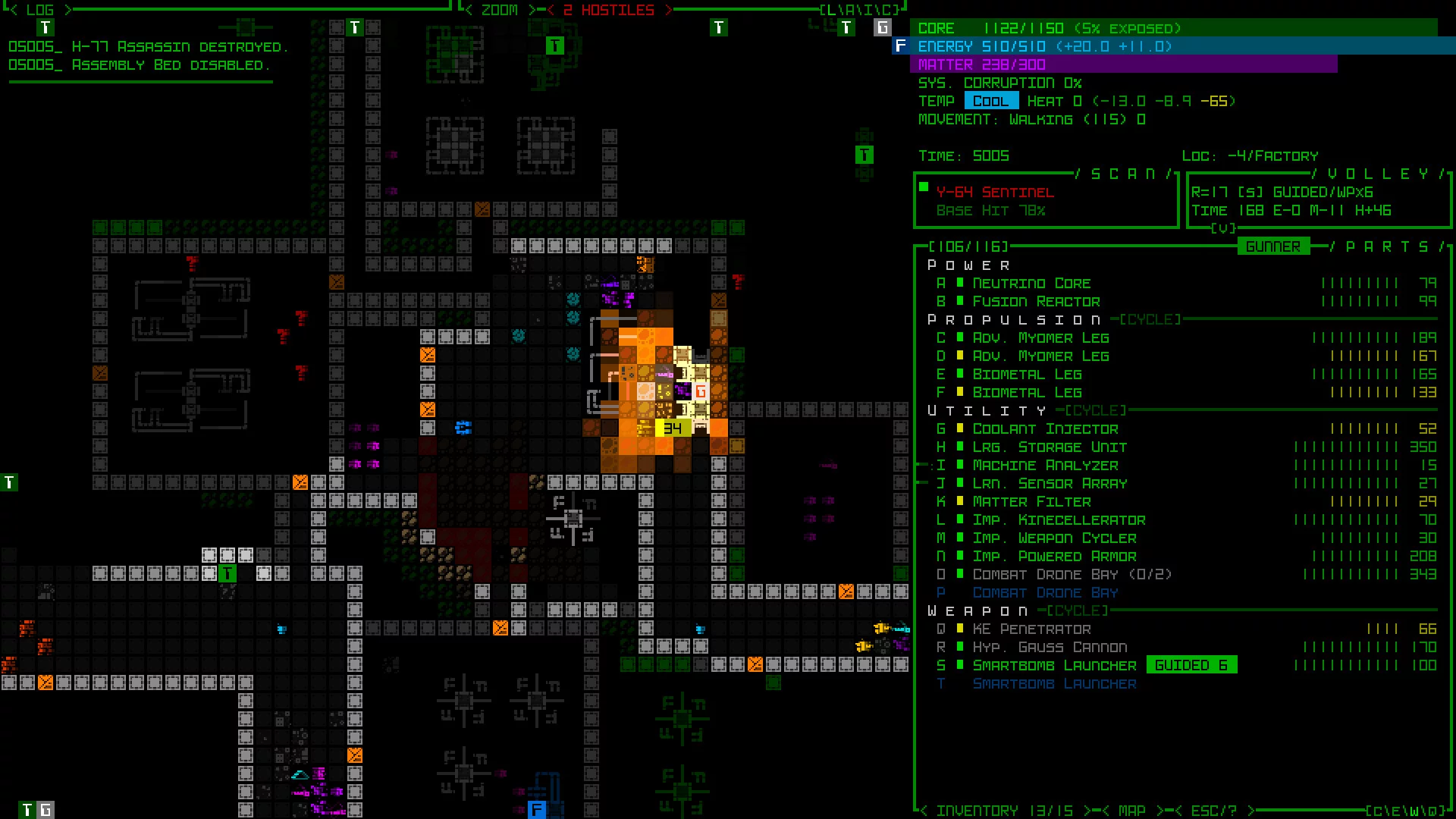Изображение игры: Cogmind