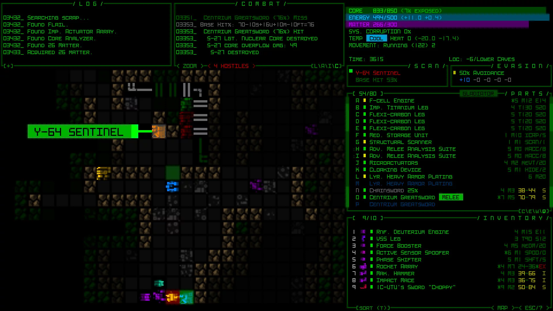 Изображение игры: Cogmind