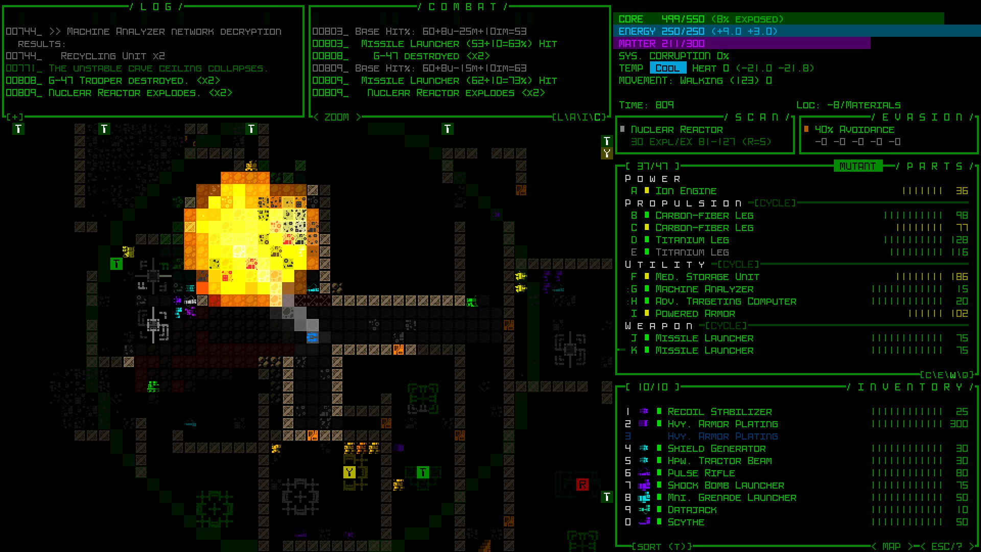 Изображение игры: Cogmind