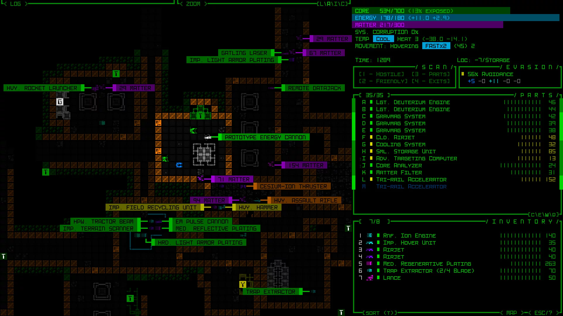 Изображение игры: Cogmind