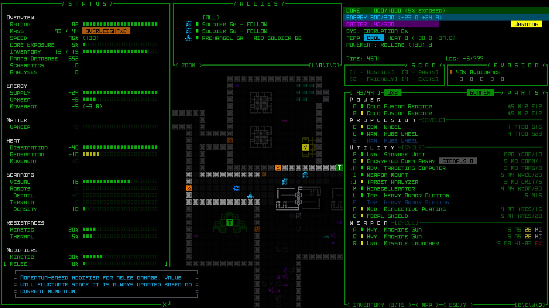 Изображение игры: Cogmind