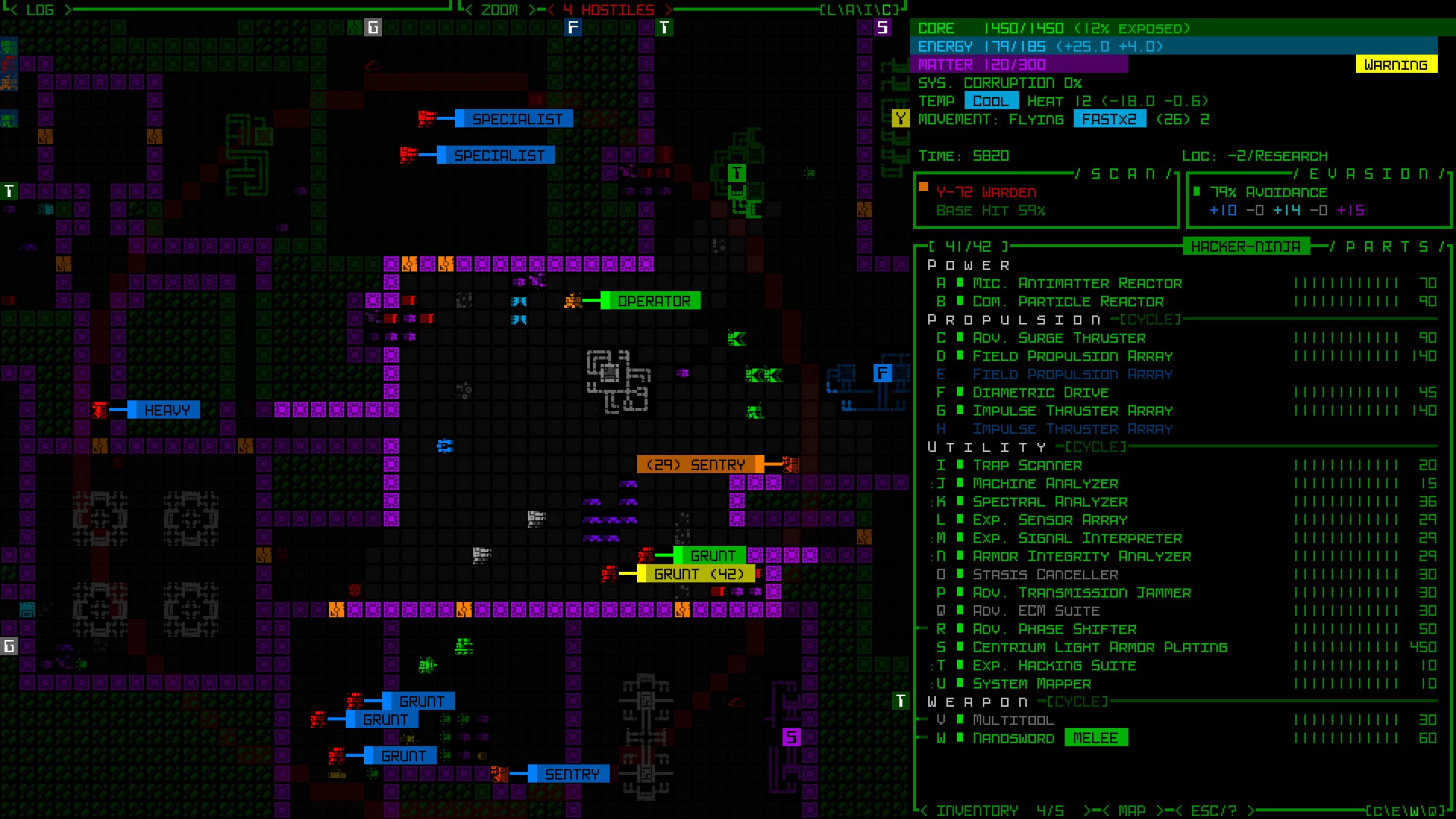 Изображение игры: Cogmind