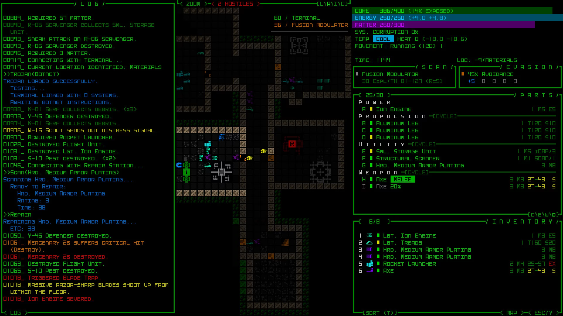 Изображение игры: Cogmind