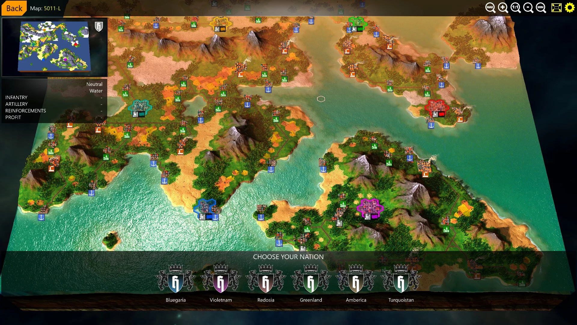 Изображение игры: Hex Empire 3