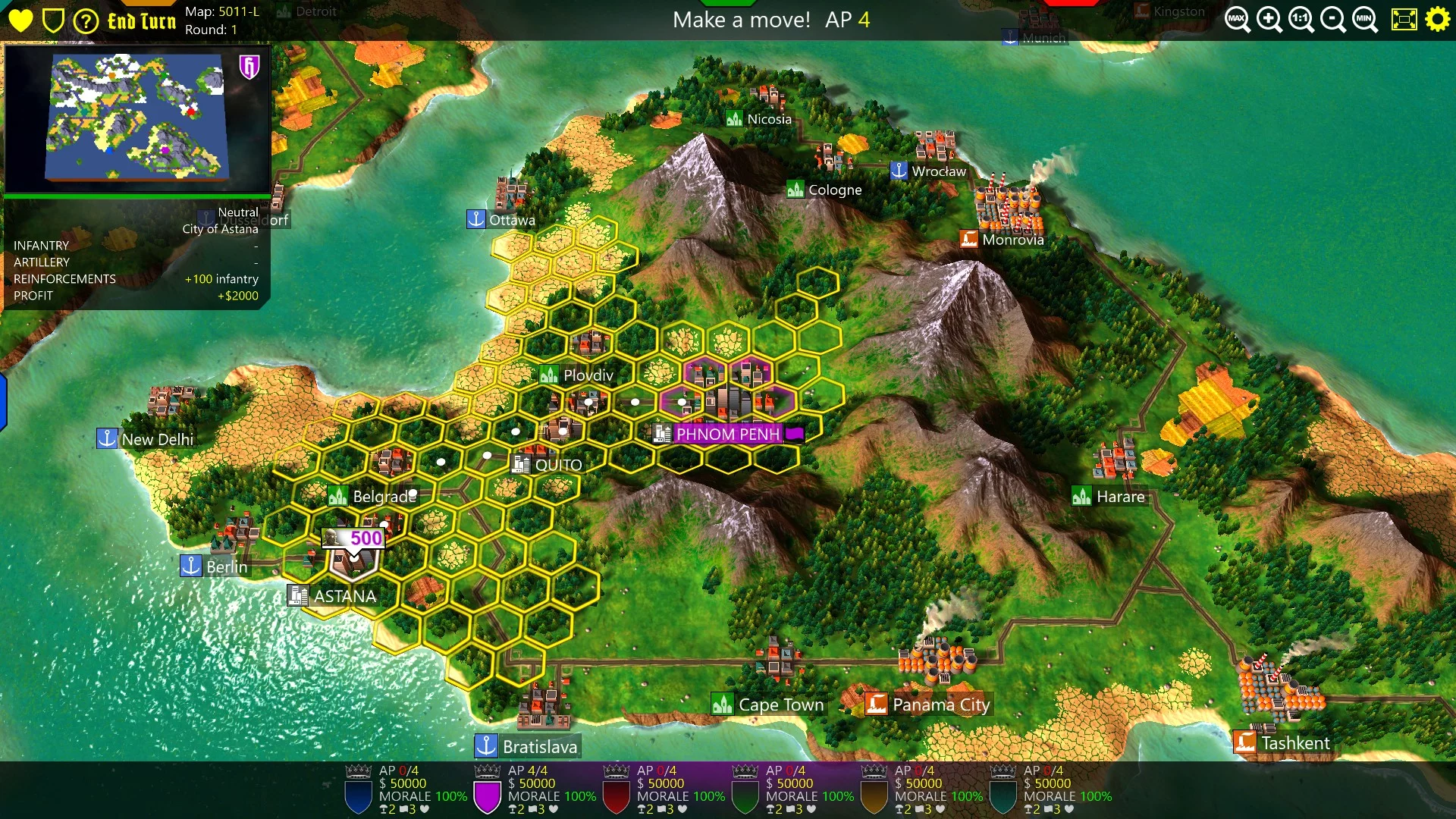 Изображение игры: Hex Empire 3