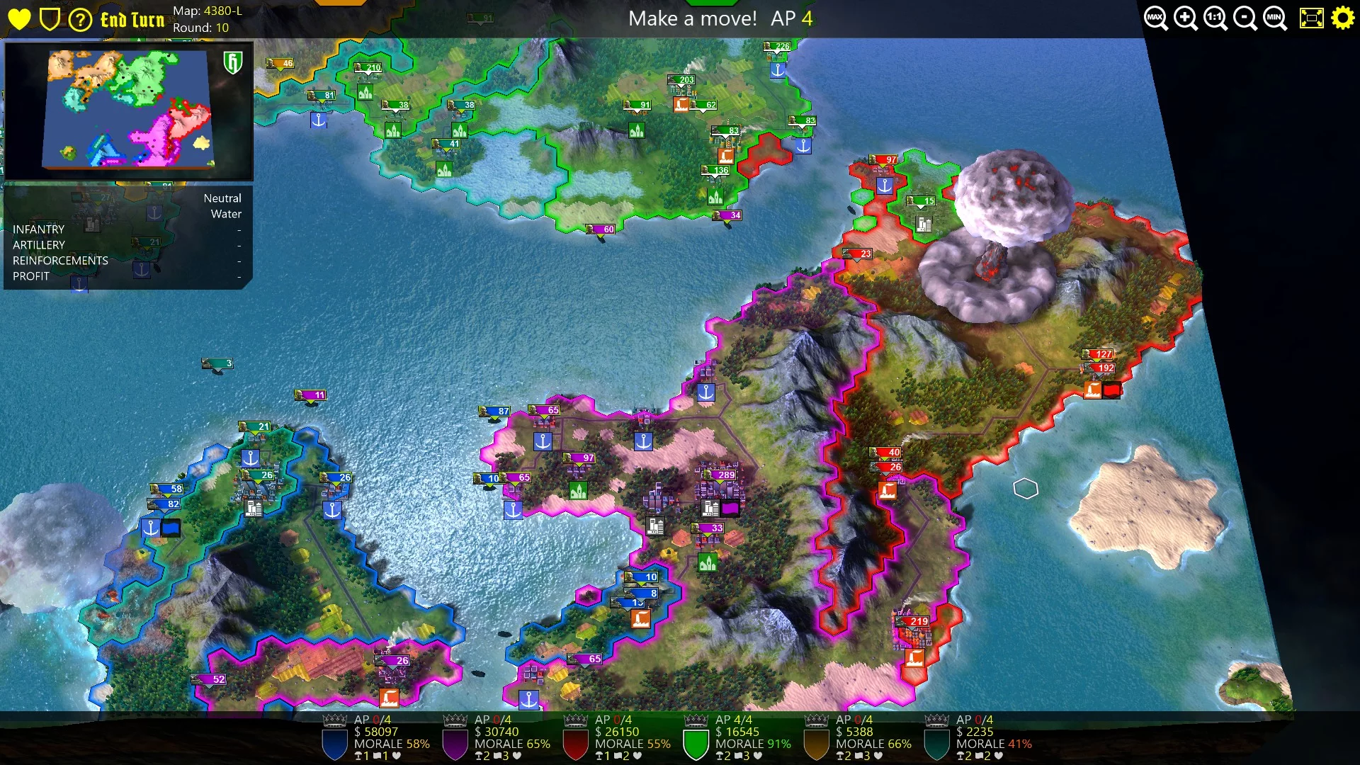 Изображение игры: Hex Empire 3