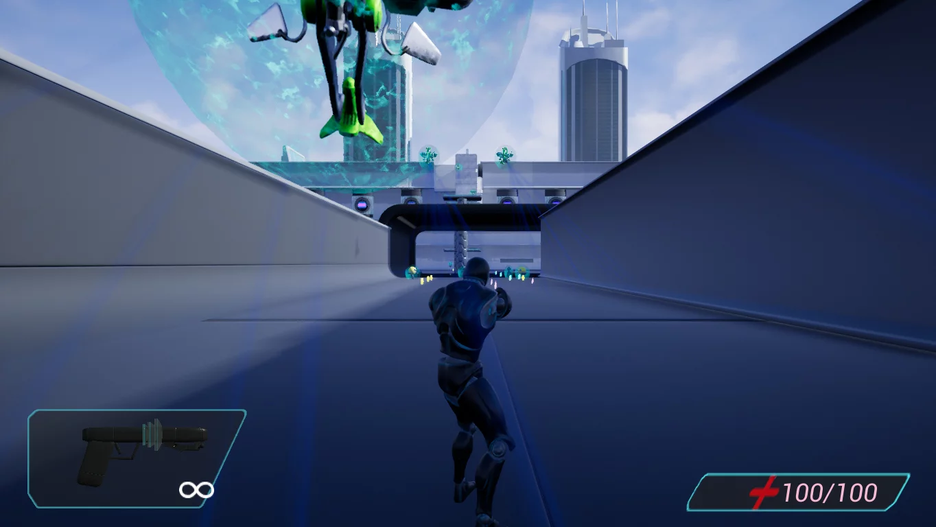 Изображение игры: Cyborg Invasion Shooter