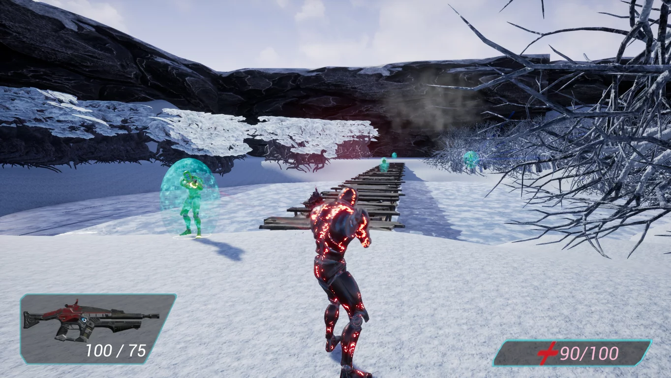 Изображение игры: Cyborg Invasion Shooter
