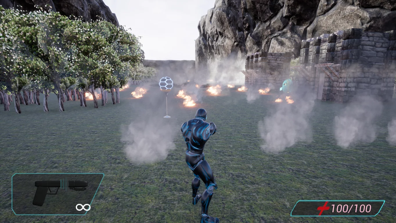 Изображение игры: Cyborg Invasion Shooter