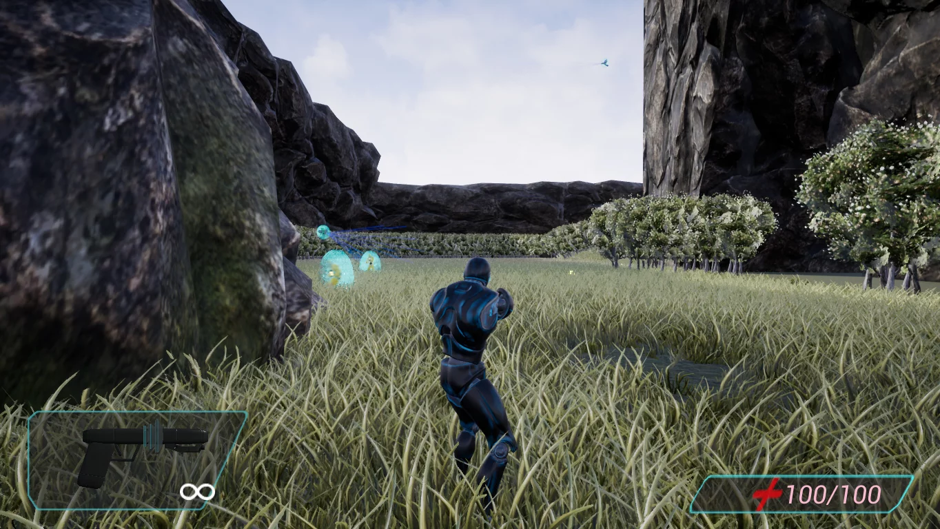 Изображение игры: Cyborg Invasion Shooter