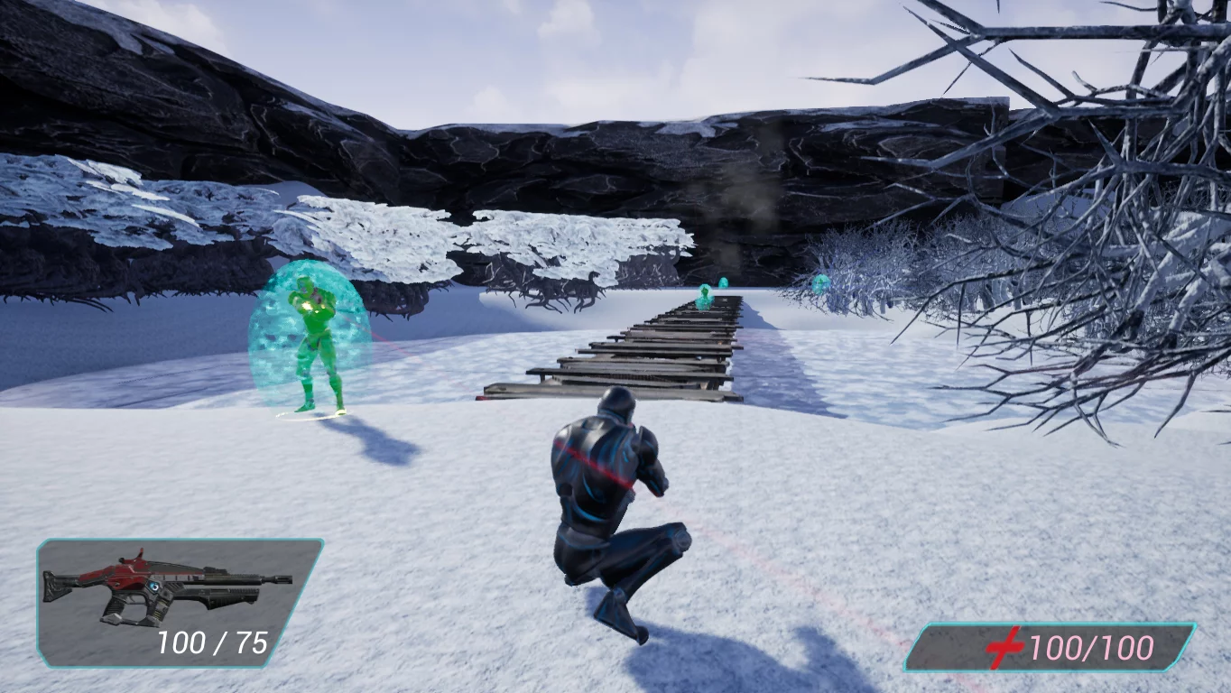 Изображение игры: Cyborg Invasion Shooter