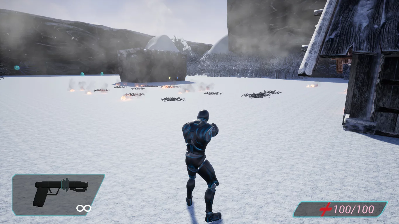 Изображение игры: Cyborg Invasion Shooter