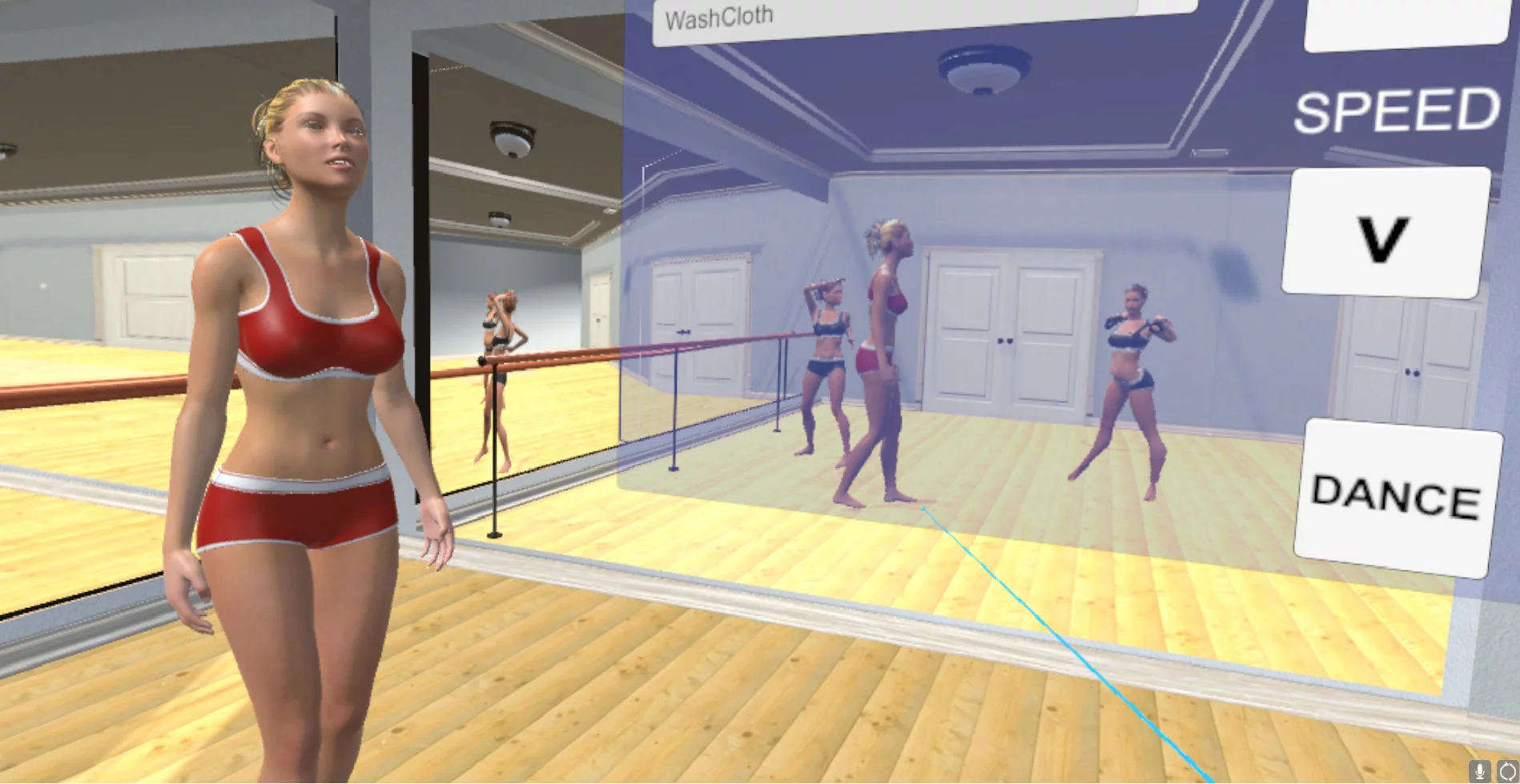 Изображение игры: Dance Studio VR