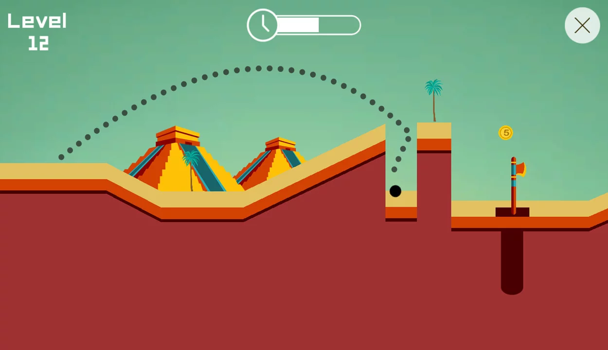 Изображение игры: Golf 2D